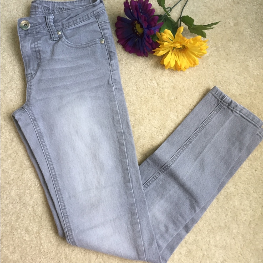 Justice Premium grey jeans!